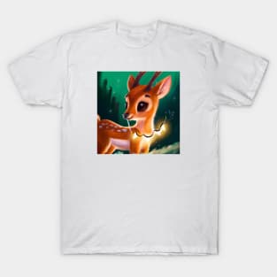 Cute Impala Drawing T-Shirt